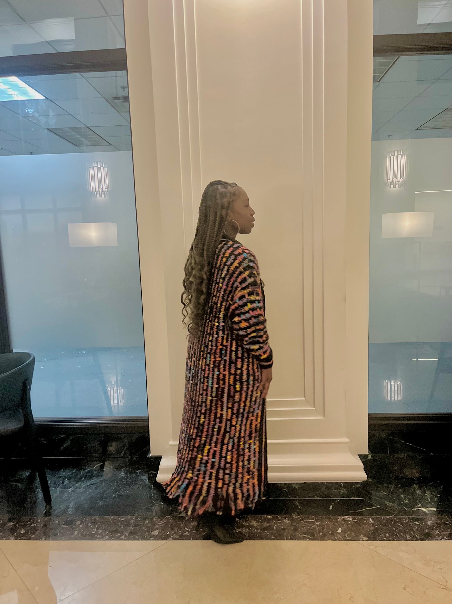 "Pull Up In Color" Long-Line Cardigan